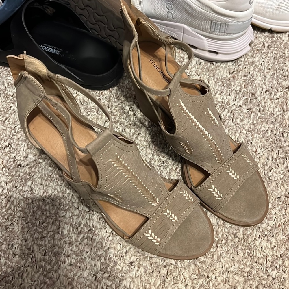 Maurice’s heels